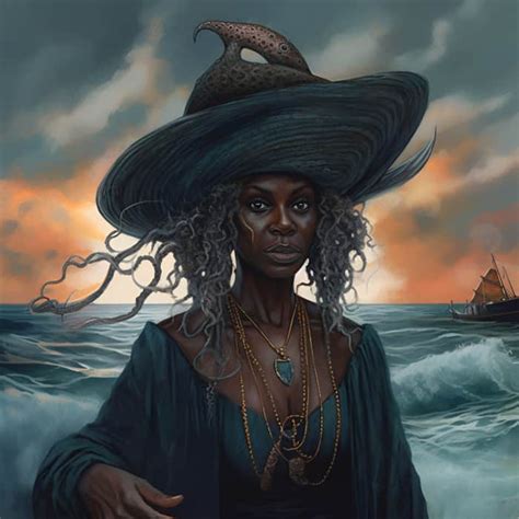 Understanding the Ancient Origins of the Moonlit Ocean Witch